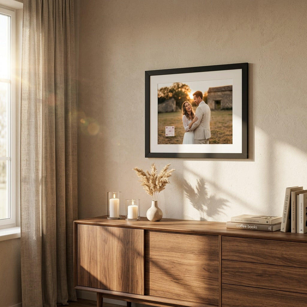 Personalisiertes Bild mit QR Code